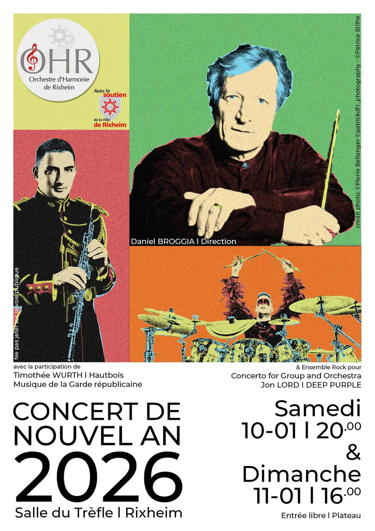 26ème Concert de Nouvel An de l’Orchestre d’Harmonie de Rixheim