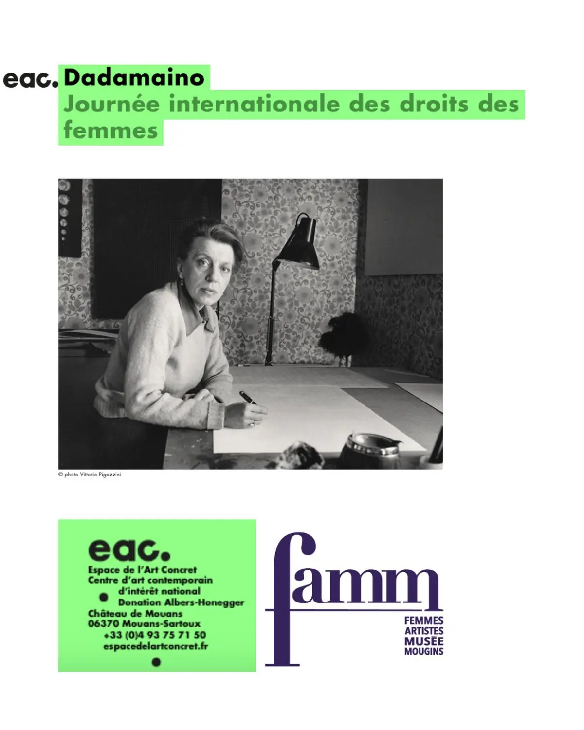 Visite Inter-Musées : l'Espace de l'Art Concret x FAMM