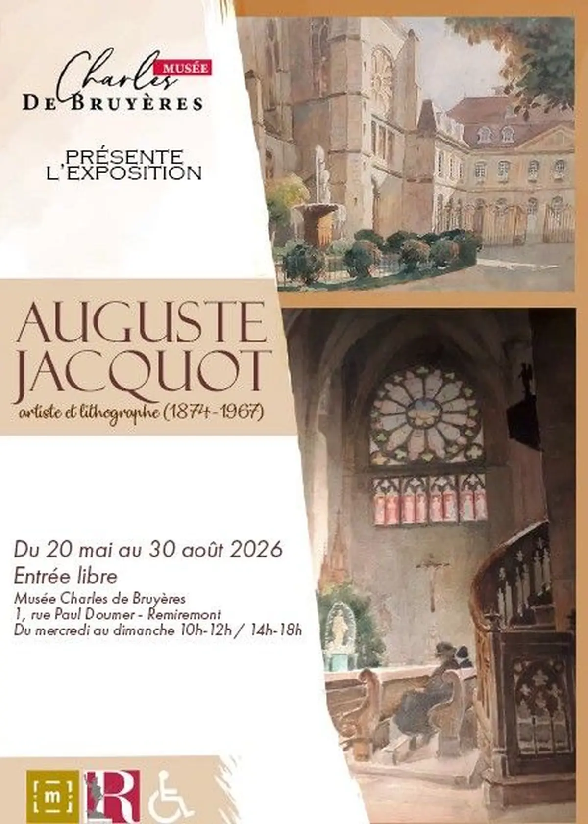 Visite de l'exposition Auguste Jacquot, artiste et lithographe
