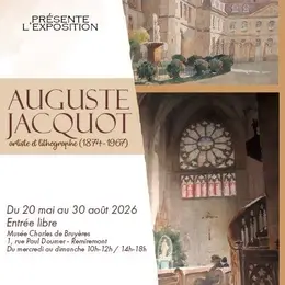 Visite de l'exposition Auguste Jacquot, artiste et lithographe
