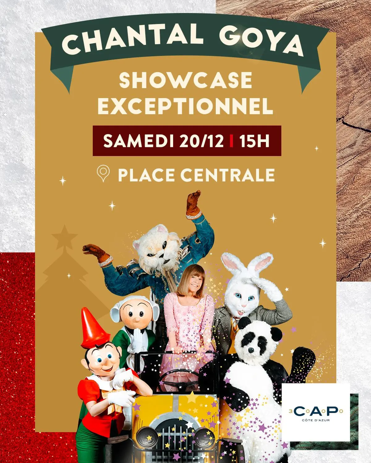 CAP3000 célèbre Noël avec un showcase exceptionnel de Chantal Goya