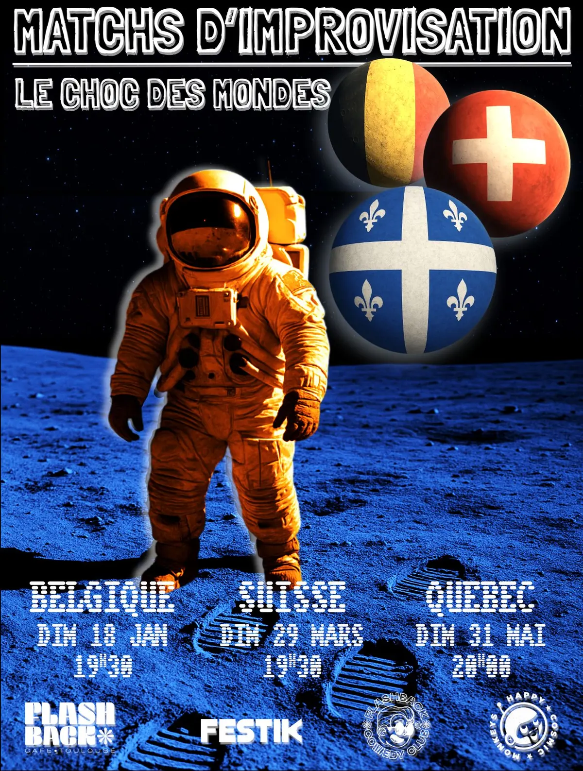 Match d'Improvisation Théâtrale - Toulouse vs Belgique