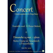 Concert de printemps de l'ensemble vocal A Choeur Battant