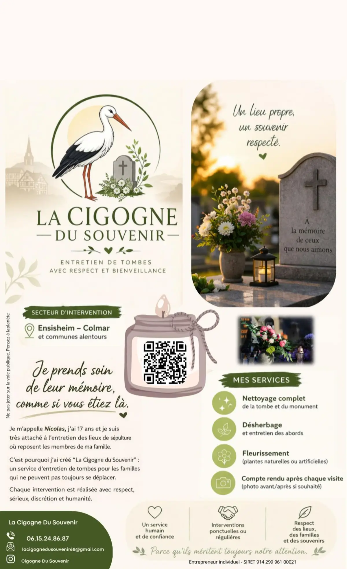 Entretien et fleurissement de sépultures 