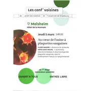 Conférence du Jardin des Sciences