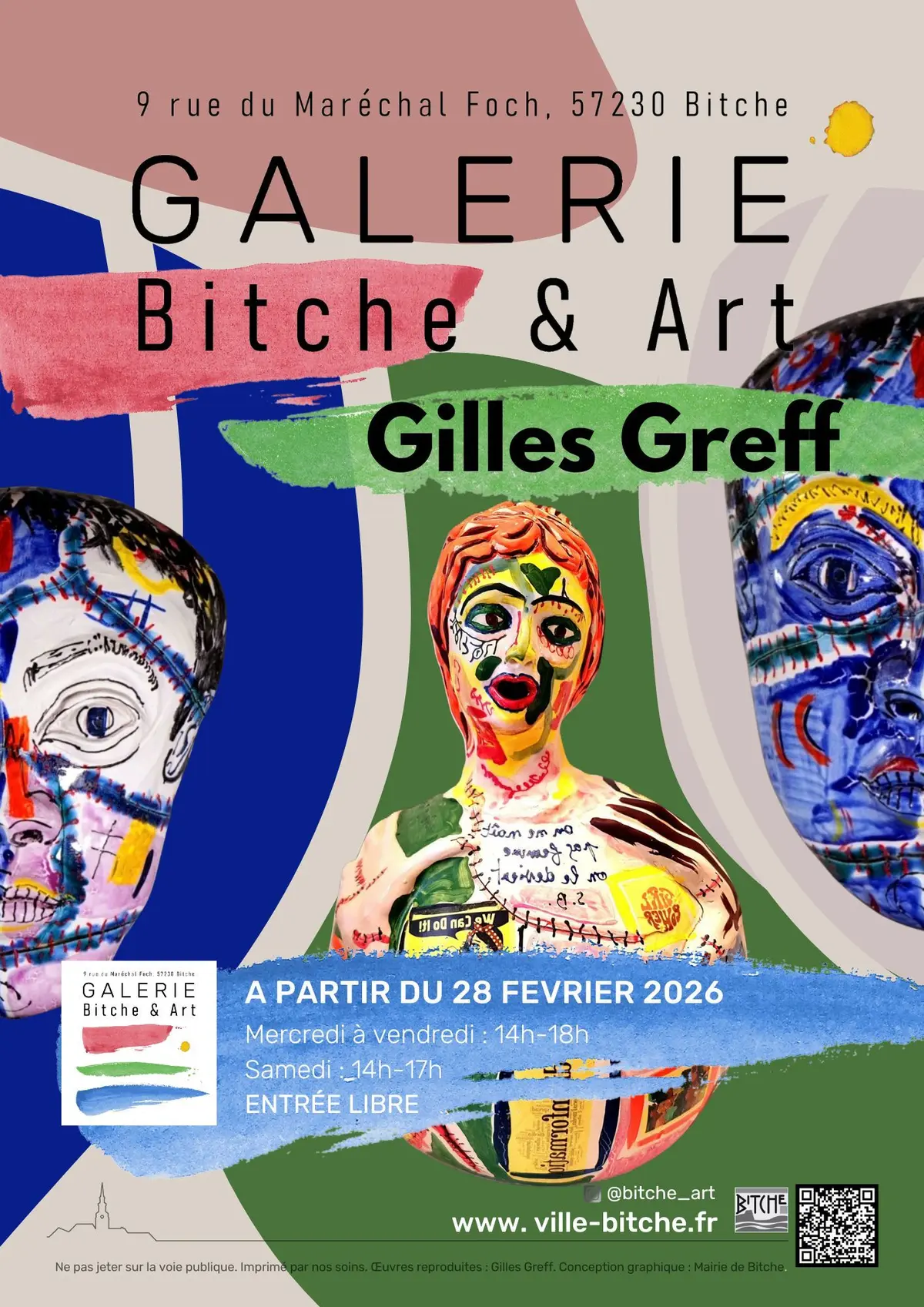 Nouvelle exposition à la galerie Bitche et Art : Gilles Greff