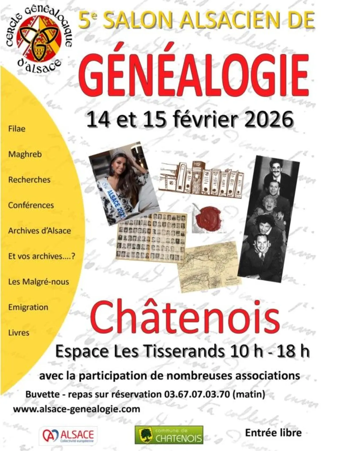 Salon Alsacien de Généalogie