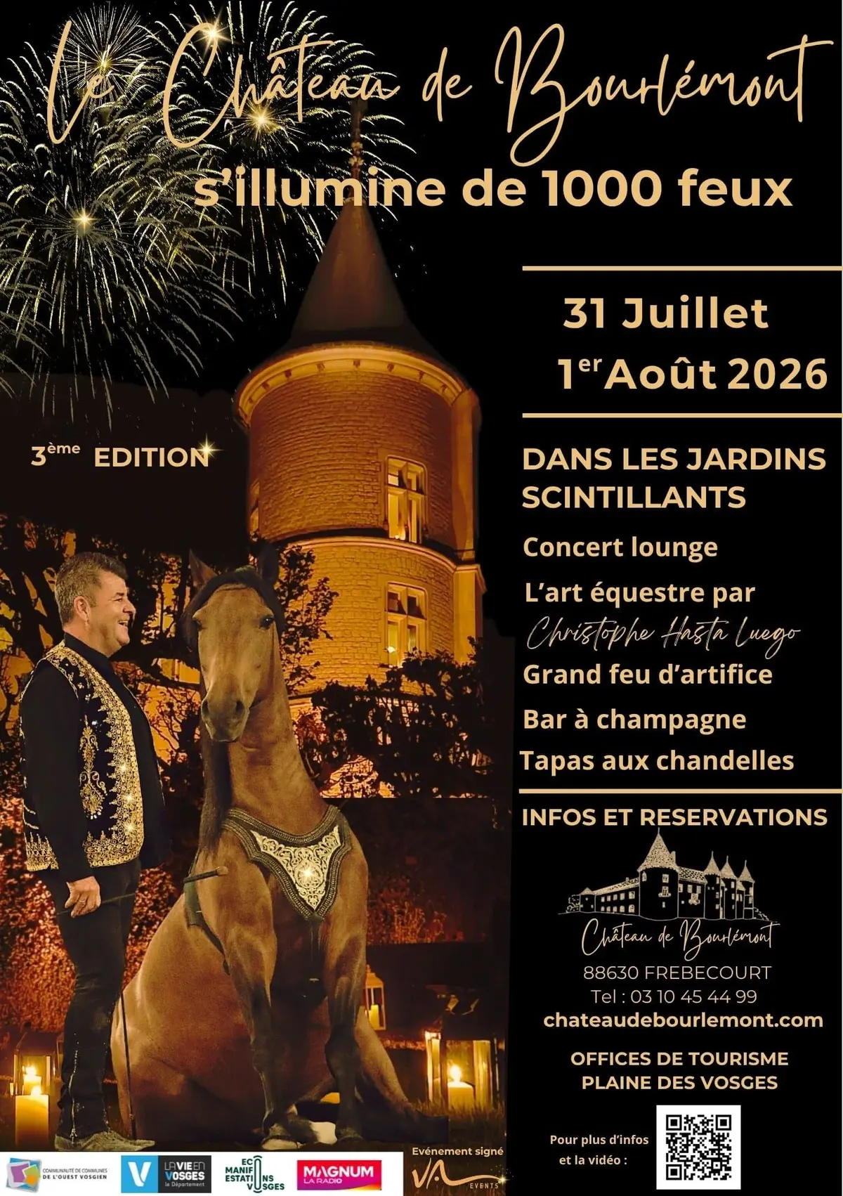 Les soirées aux 1000 feux du château