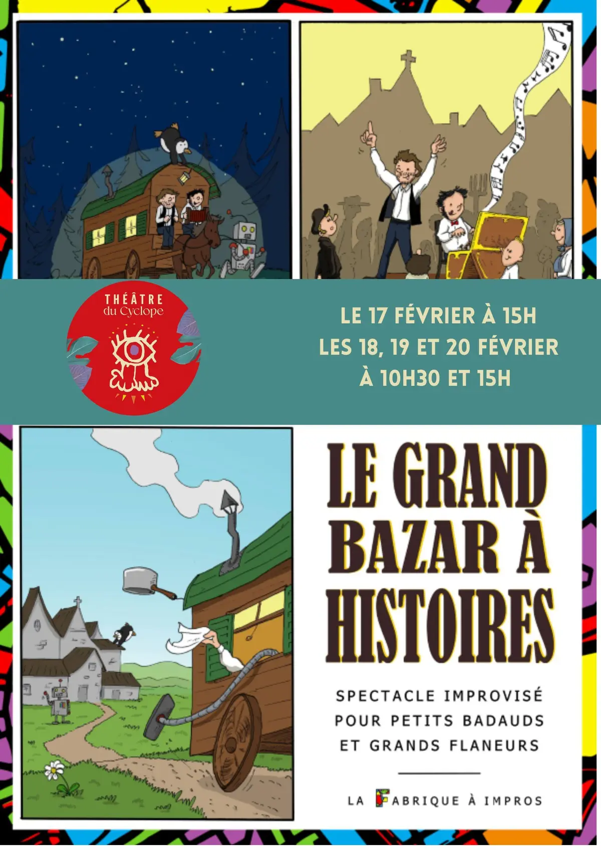 Le grand bazar à histoires - 17, 18, 19 & 20 février