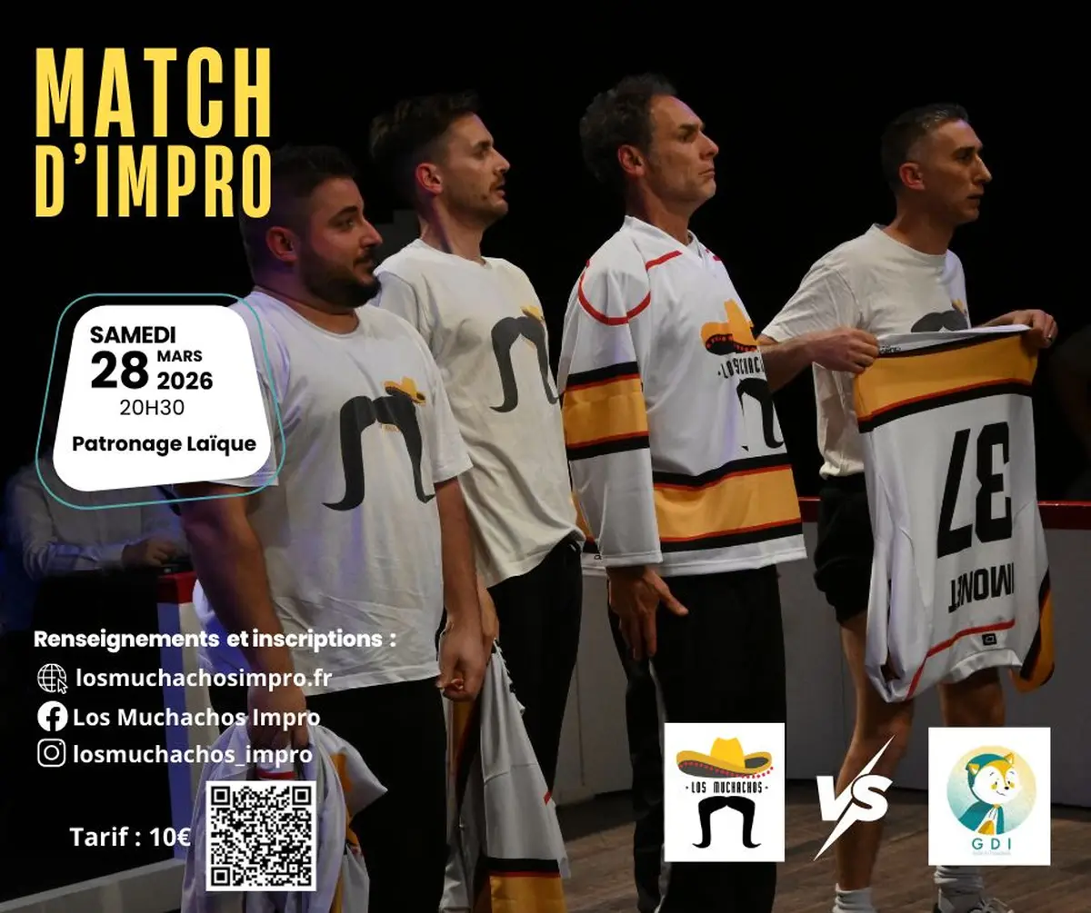 Match d'improvisation Los Muchachos vs GDI