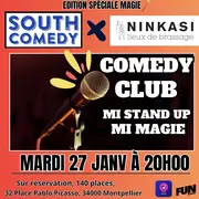 Stand up de magie