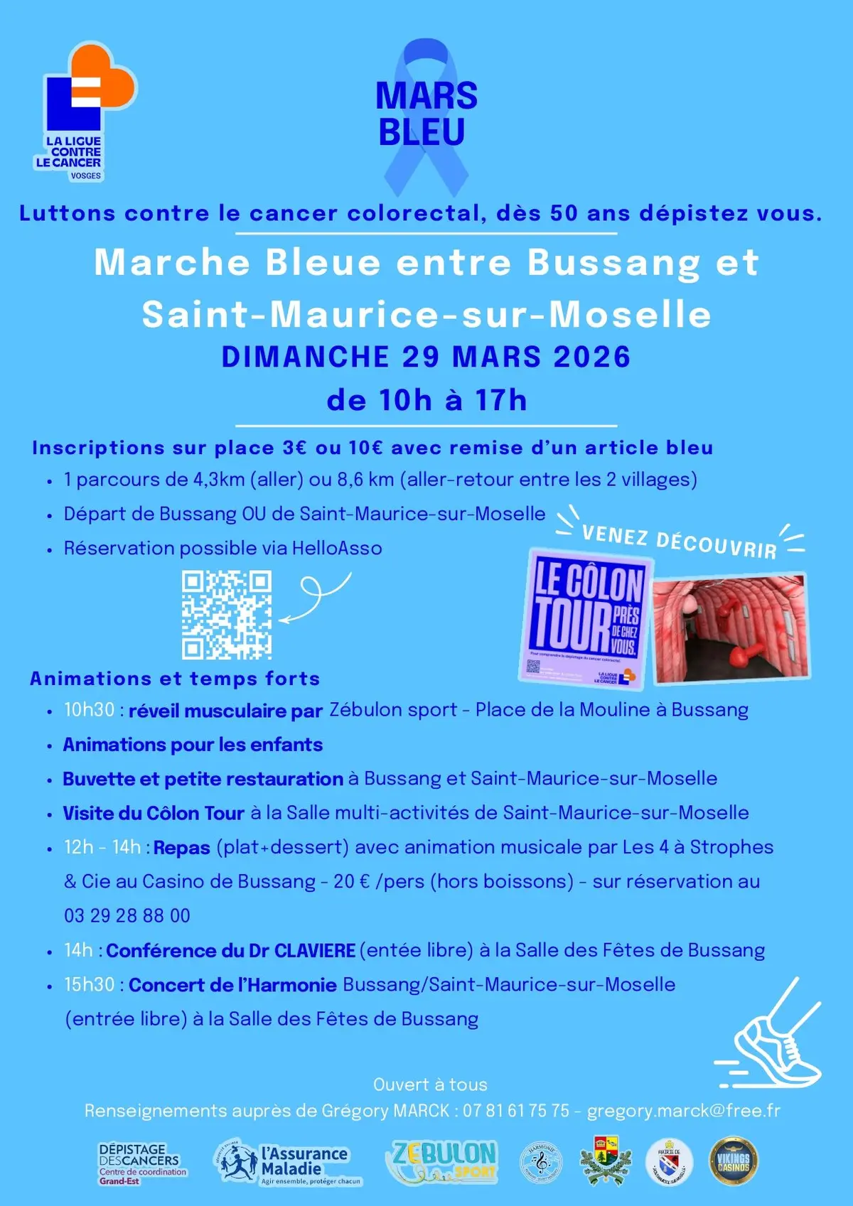 Mars Bleu entre Bussang et Saint Maurice sur Moselle