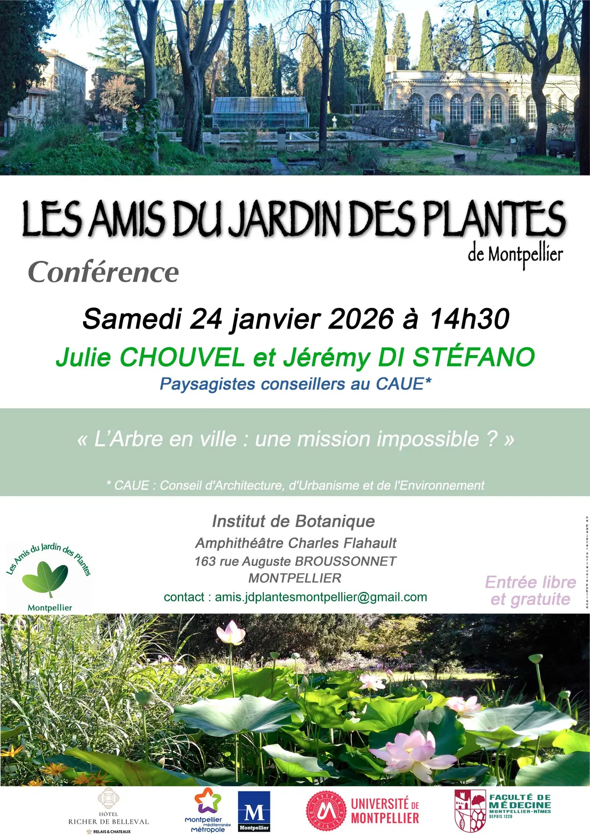 Conférence « L’Arbre en ville : une mission impossible ? »