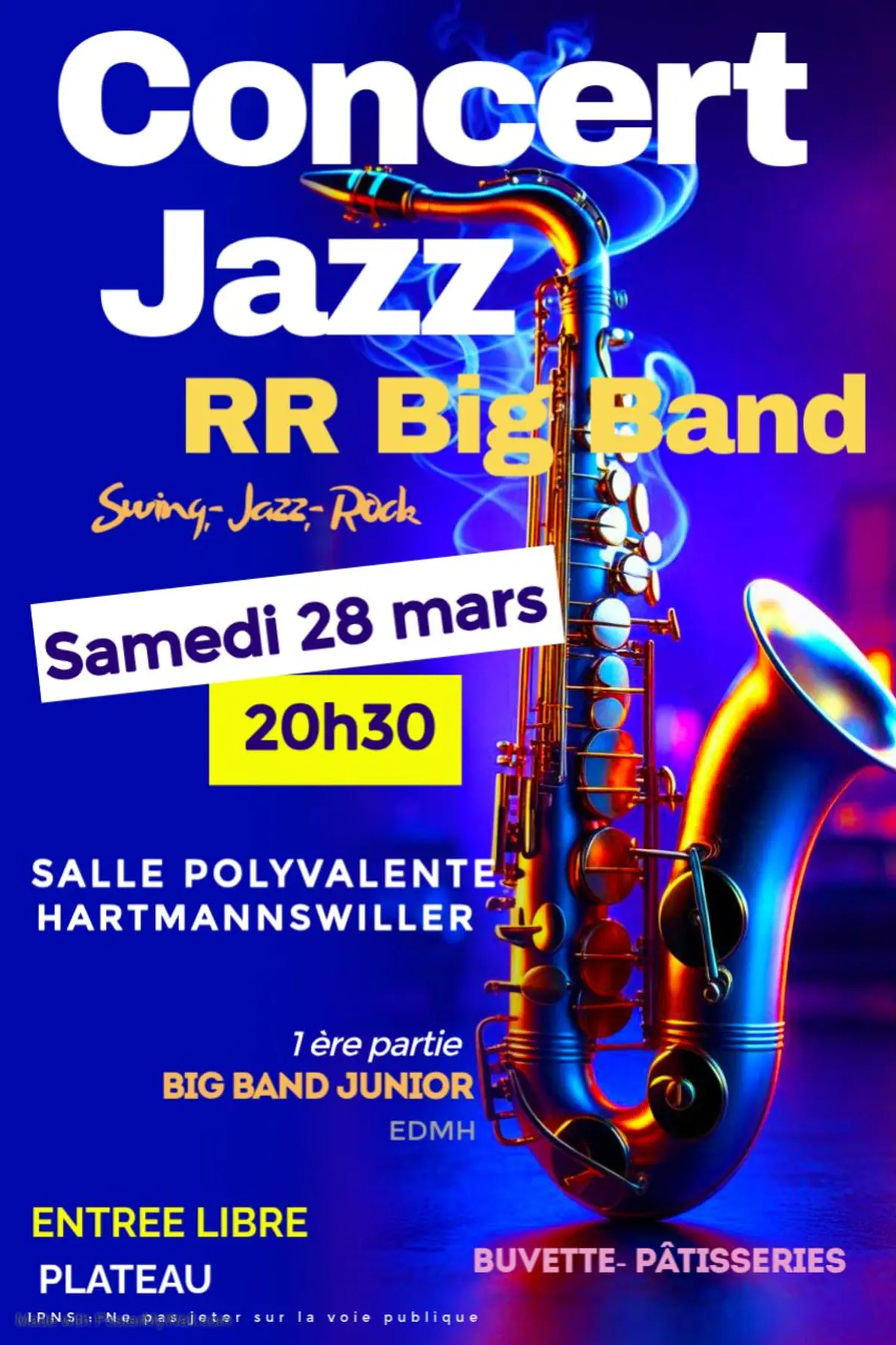 Concert Jazz du RR Big Band