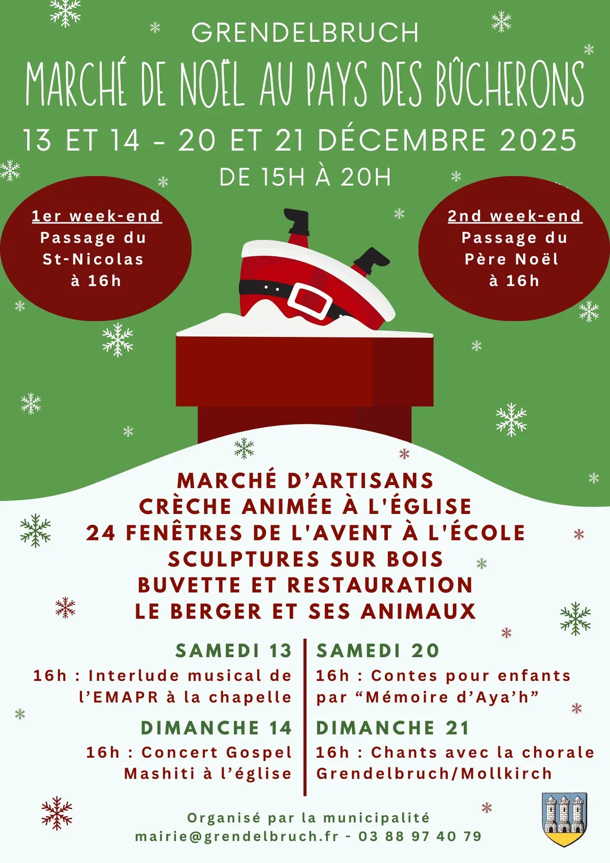 Marché de Noël au pays des Bûcherons
