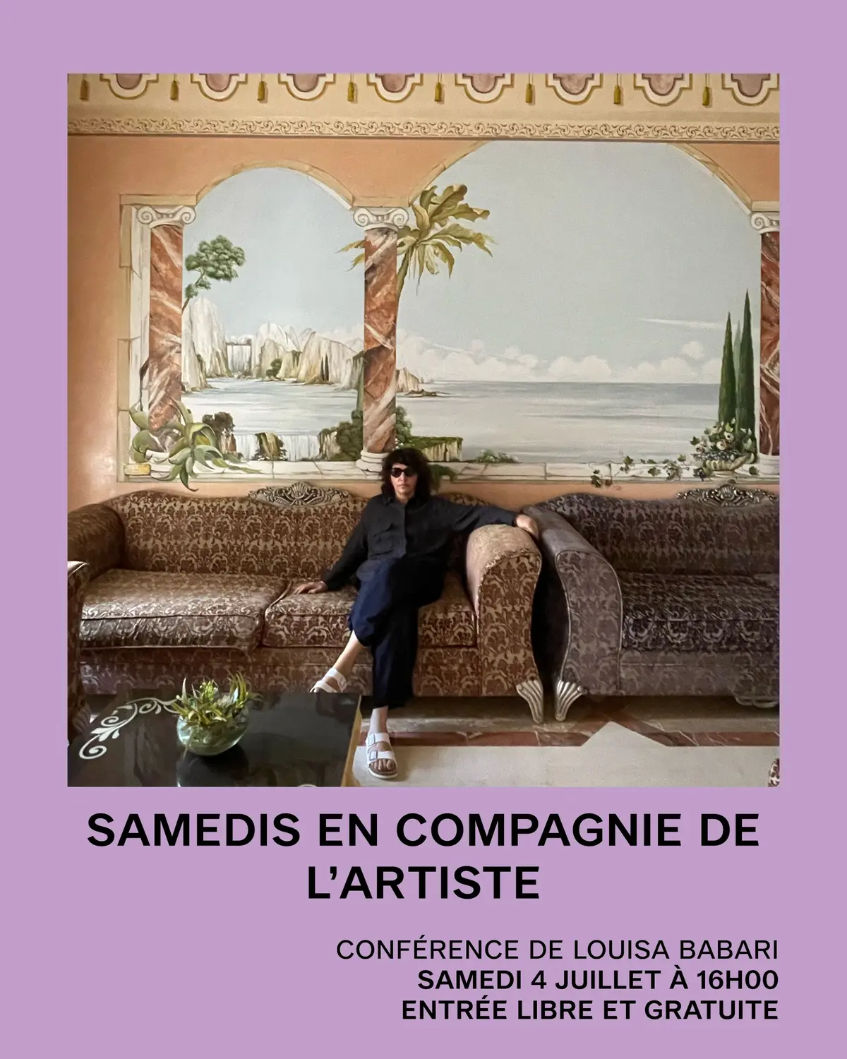 Conférence de Louisa Babari à Passages
