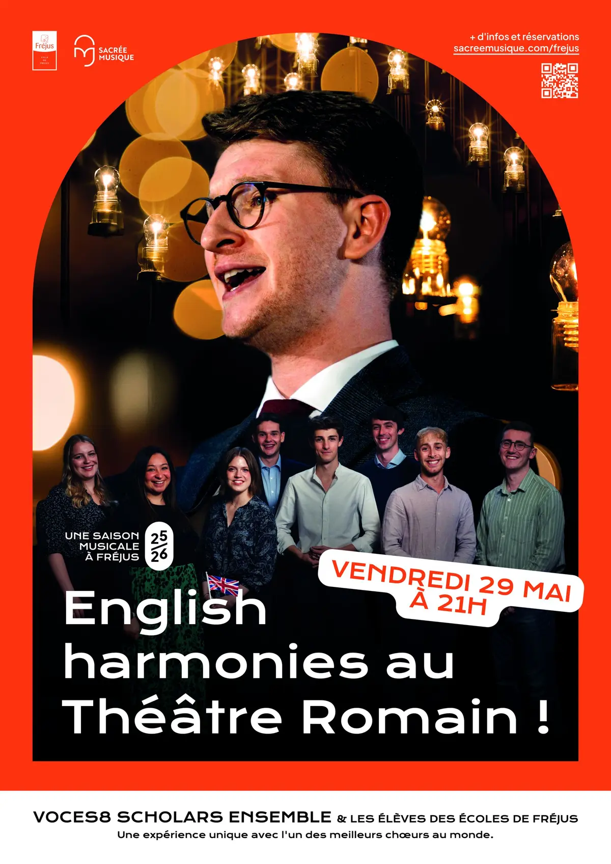  La Rencontre entre un chœur Anglais et les élèves de Fréjus