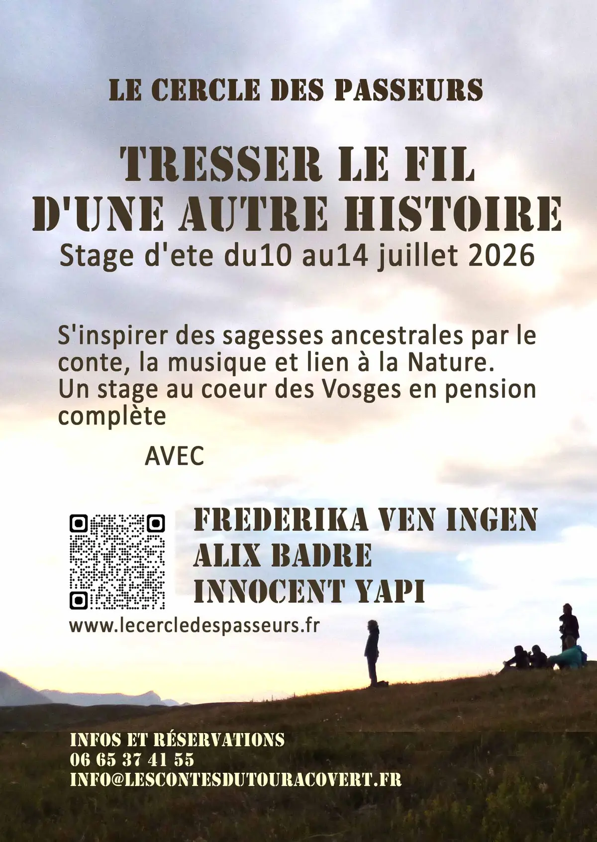 Stage tresser le fil d'une autre histoire