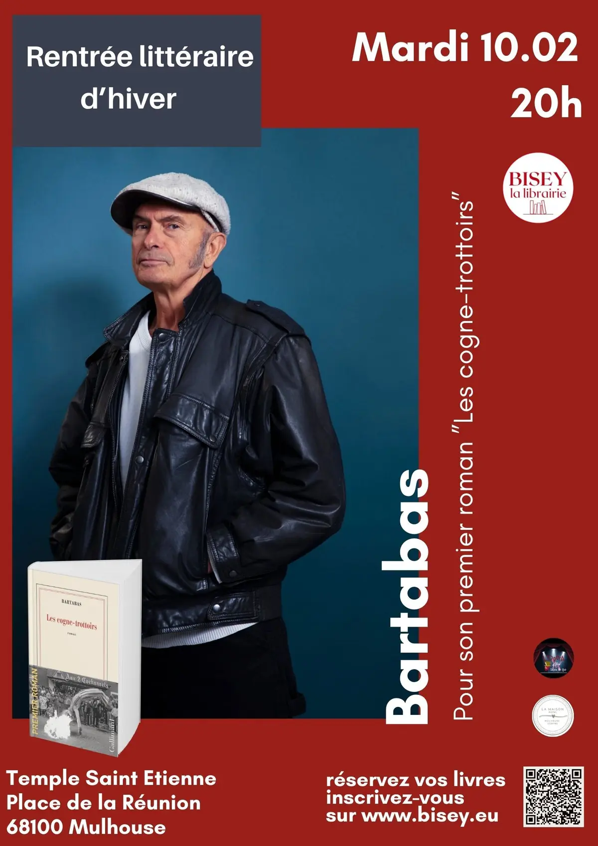 Soirée rentrée littéraire d'hiver avec Bartabas - Les Cogne-trottoirs 