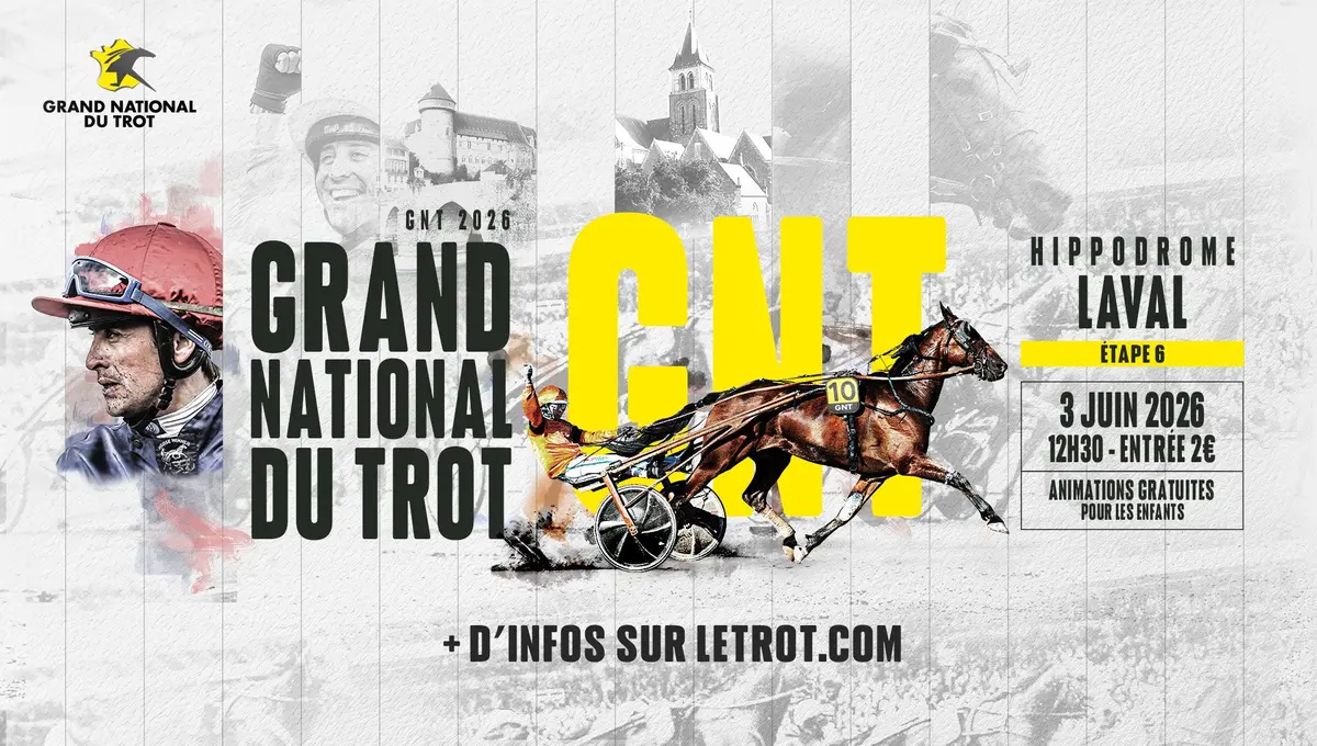 L'hippodrome de Laval accueille le Grand National du Trot !