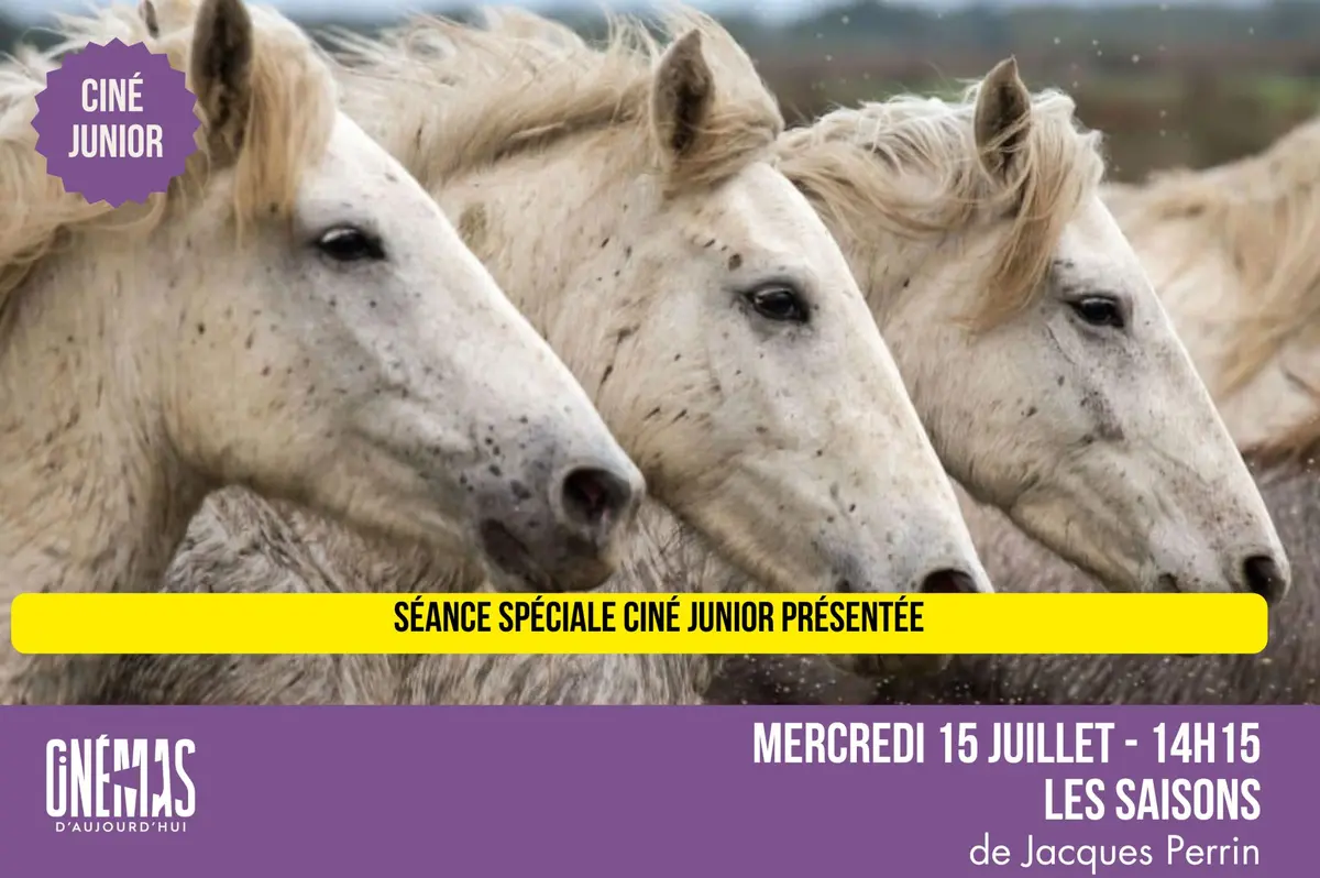 Ciné Junior - Les Saisons - dès 6ans