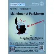 Conférence: Alzheimer & Parkinson, où en sommes nous?