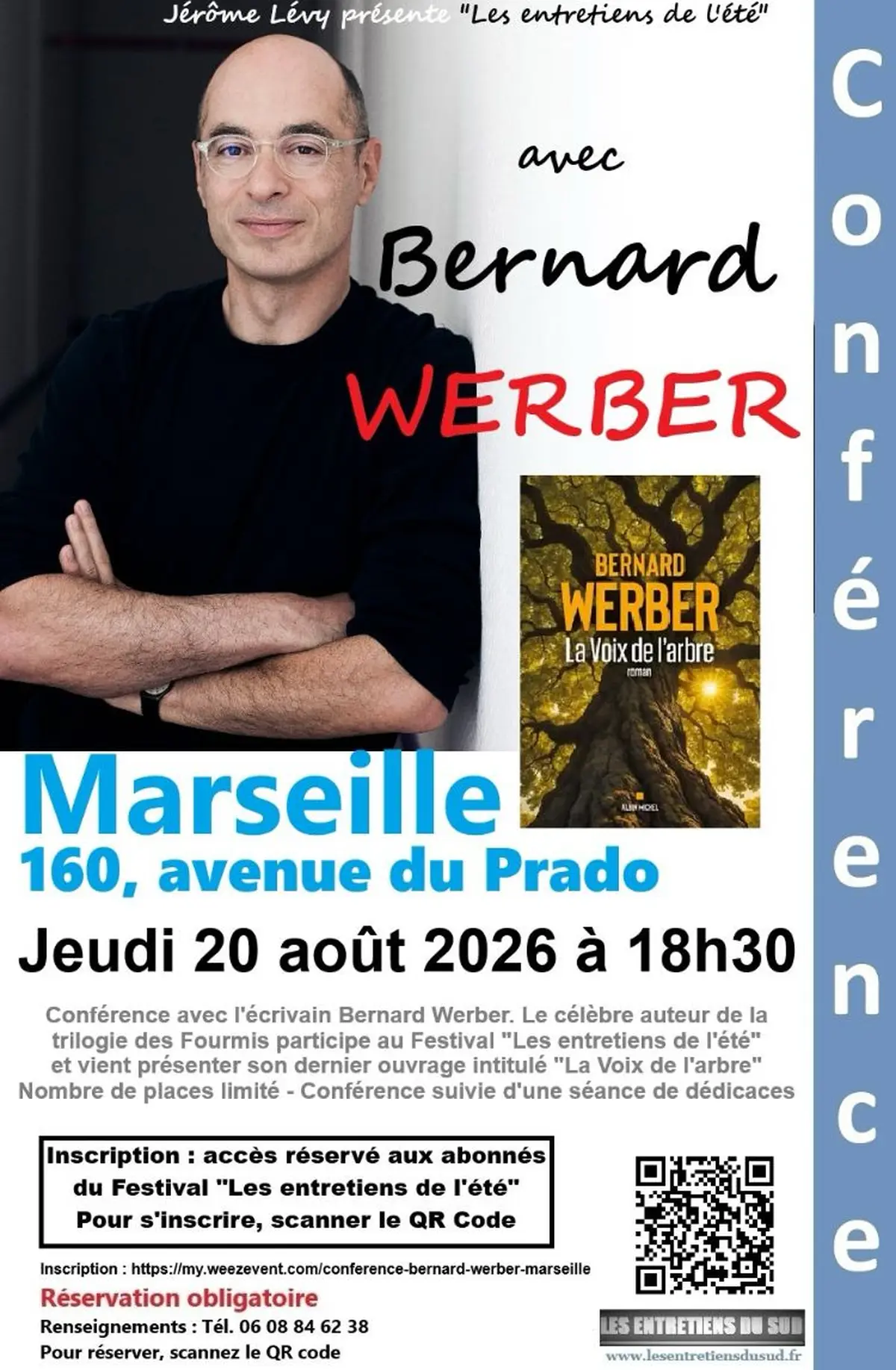 Conférence Bernard Werber - Marseille