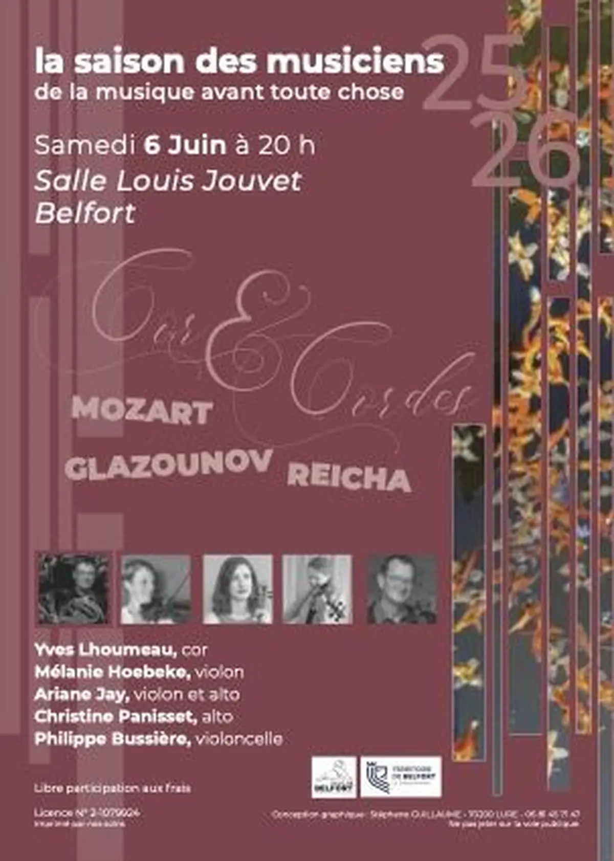 Concert la Saison des Musiciens