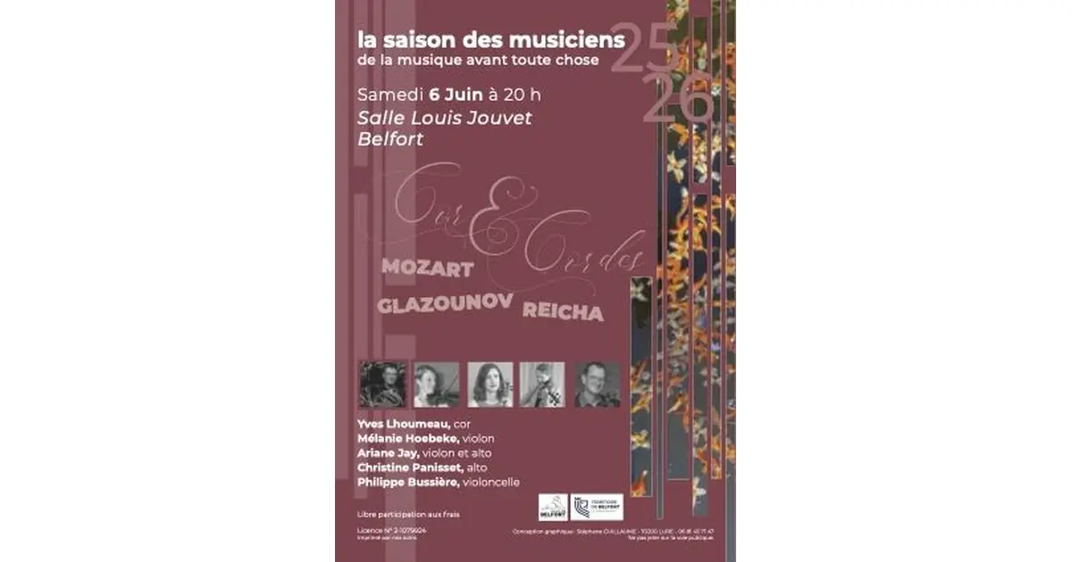 Concert la Saison des Musiciens