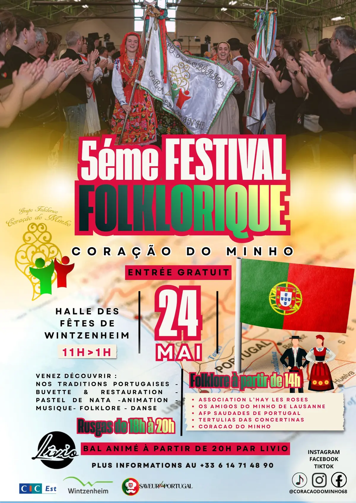 Festival de folklore Portugais