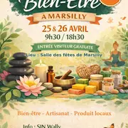 Salon du bien être Marsilly 25 & 26 avril