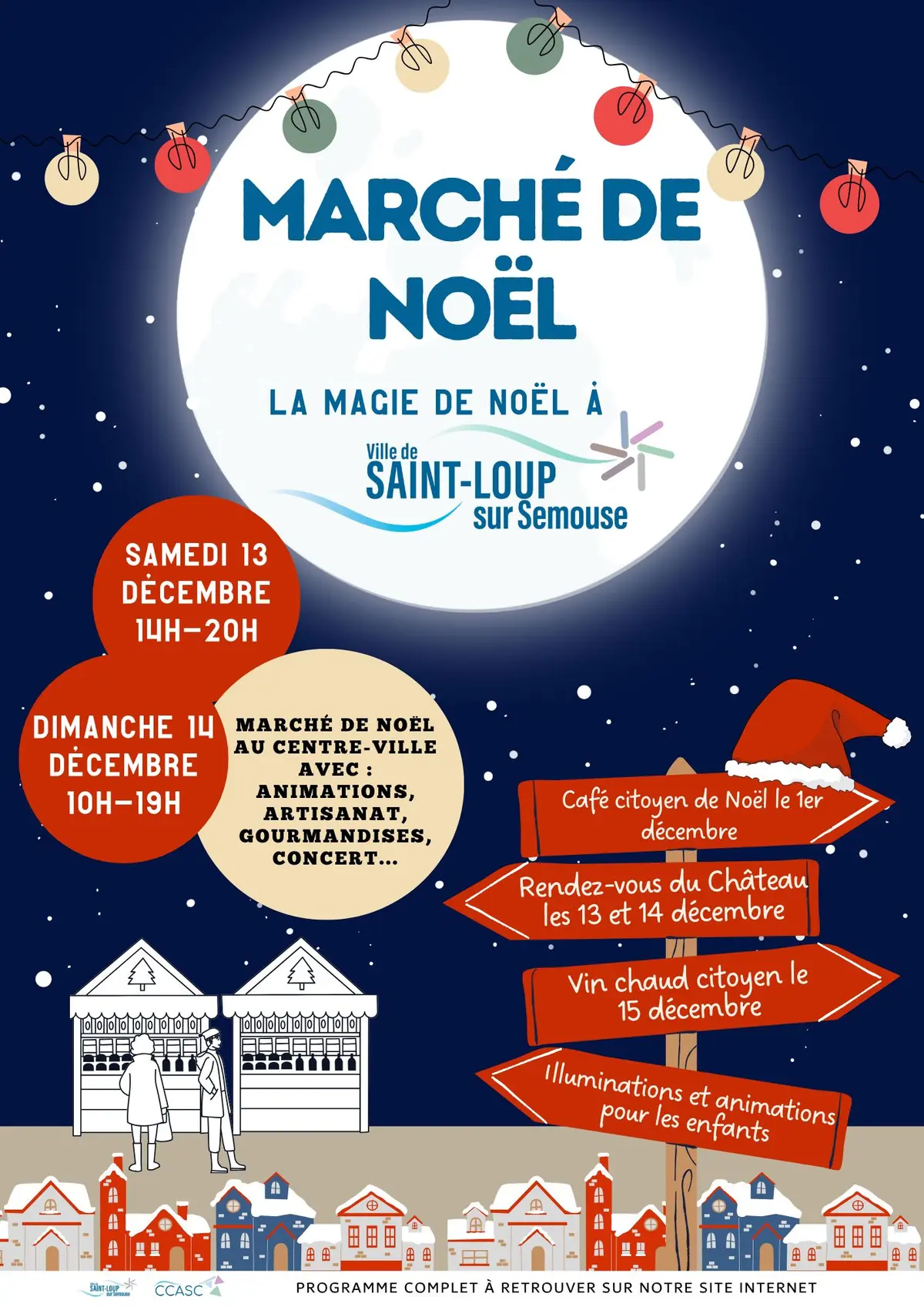 Marché de Noël à Saint-Loup-sur-Semouse