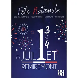 Fête Nationale à Remiremont 