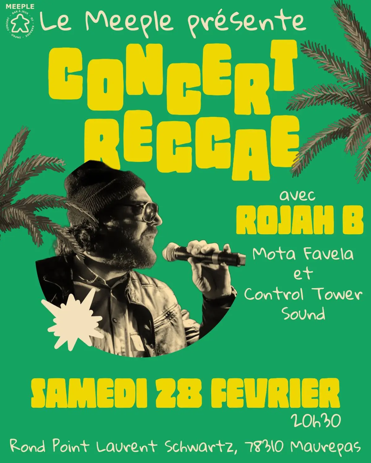 Concert Reggae au Meeple