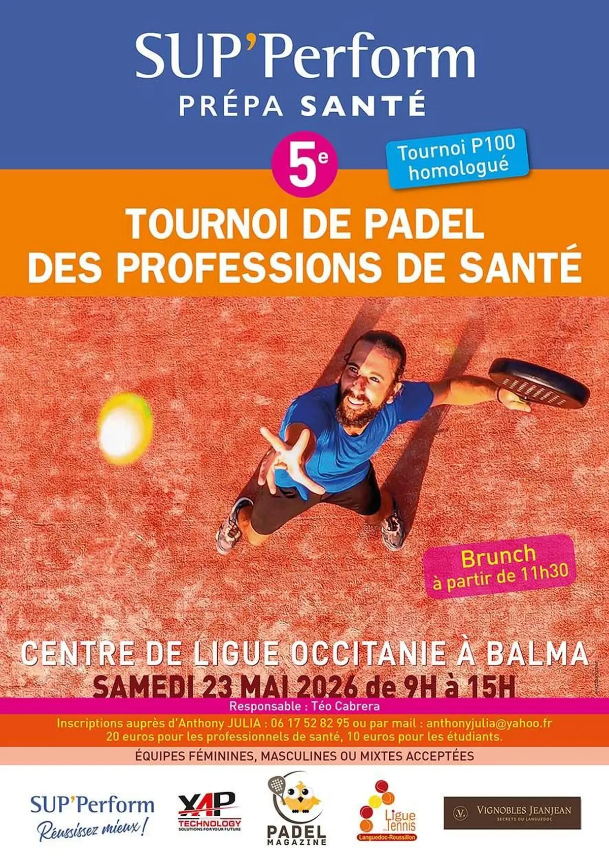  5eme Tournoi De Padel Des Professions De Santé