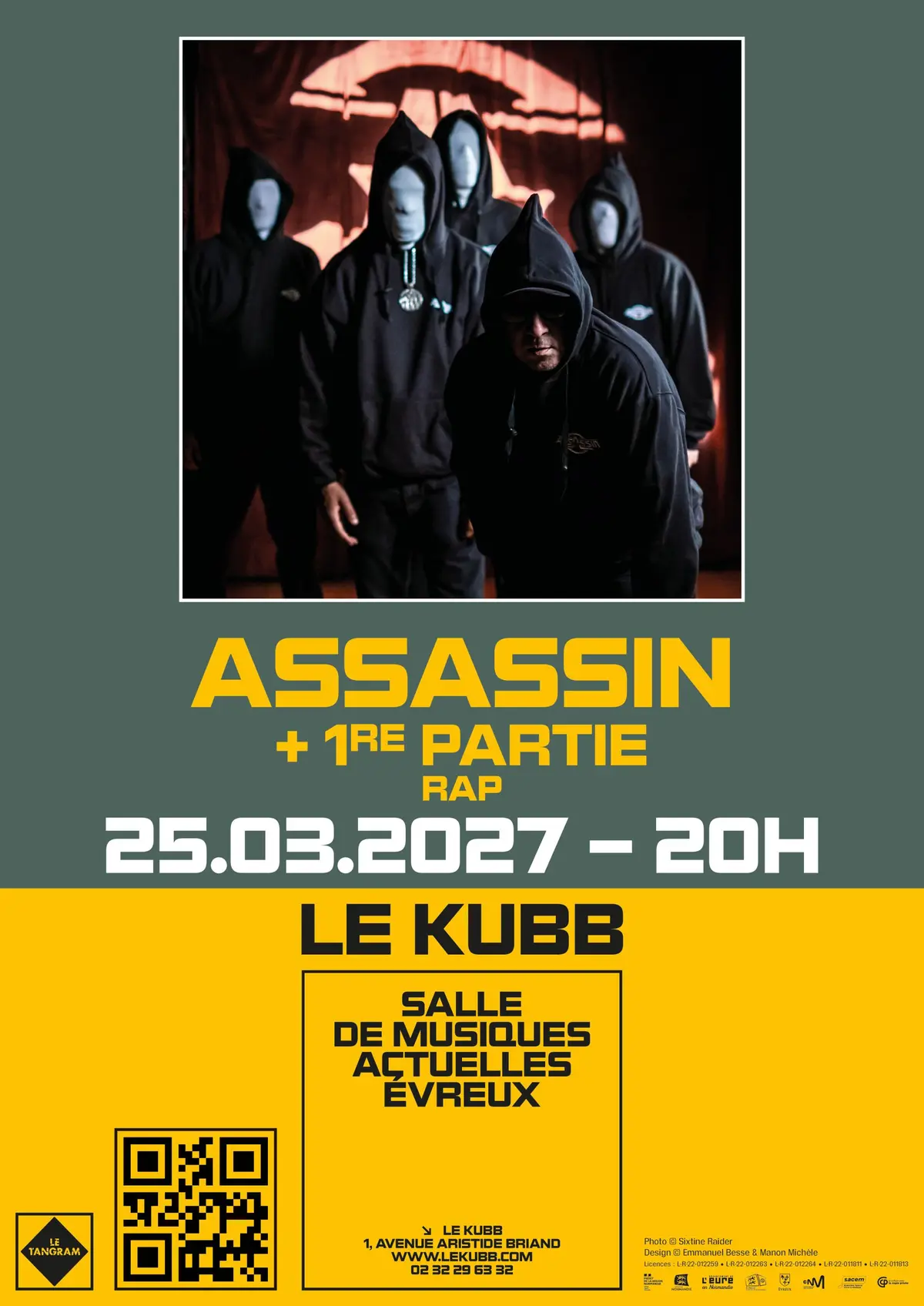 Assassin - Tournée