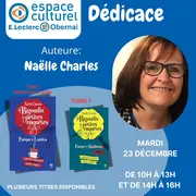 Séance de dédicaces Naëlle Charles