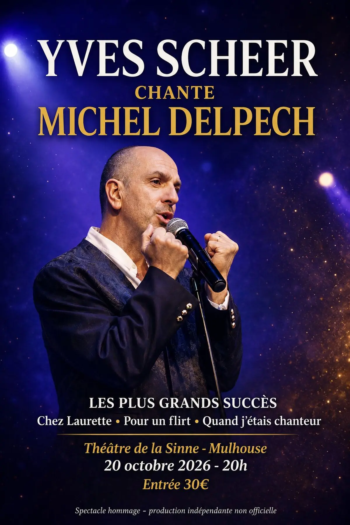 Tribute à Michel Delpech 
