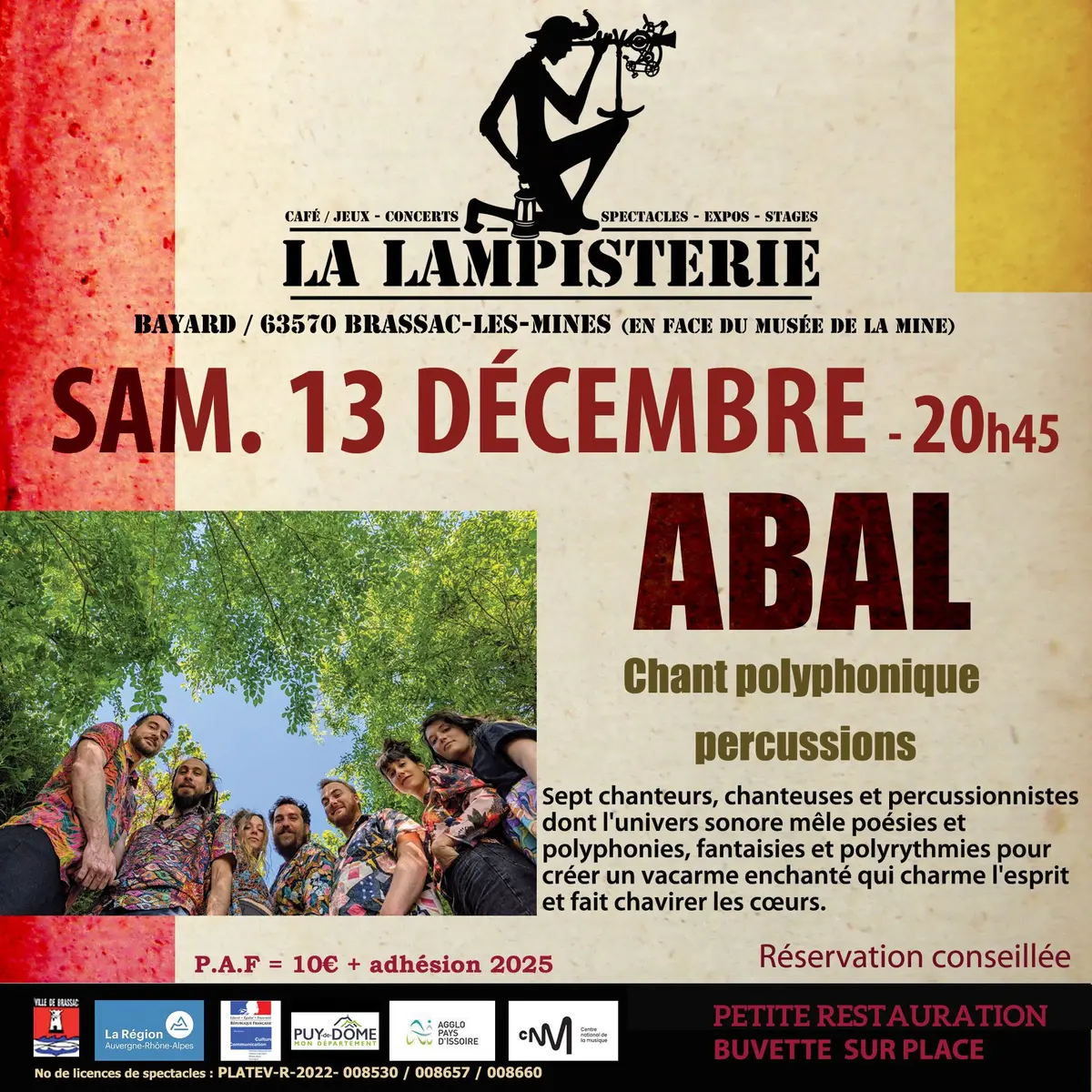 ABAL Chant polyphonique et percussions