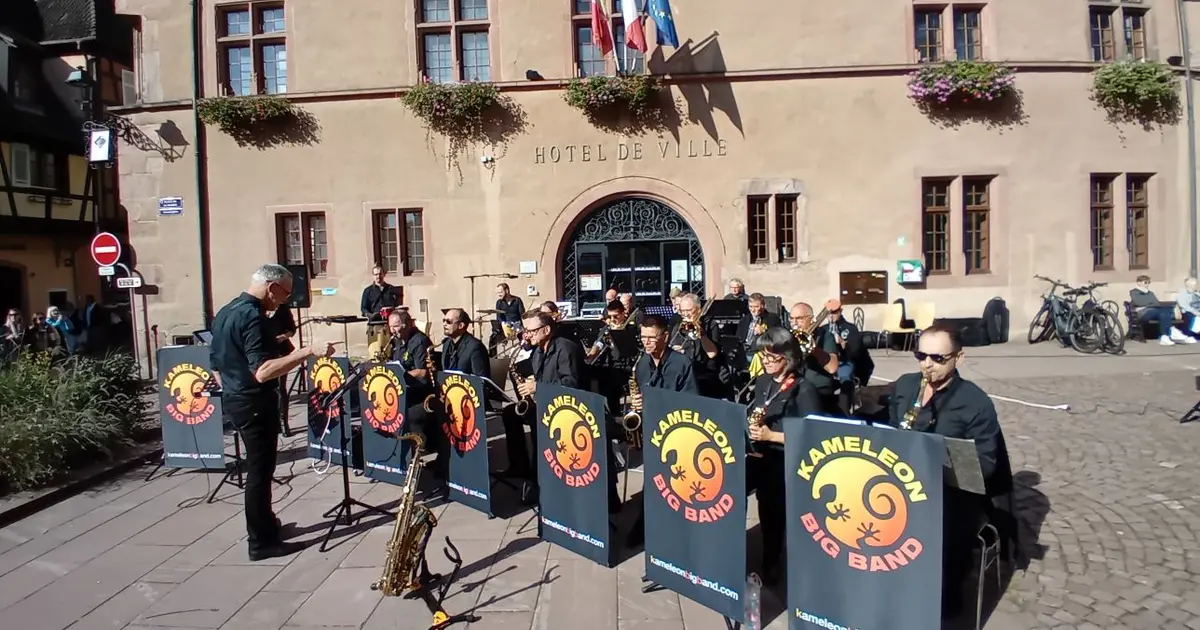 Le Kaméléon Big Band fête ses 20 ans d'existance à Kaysersberg Vignoble