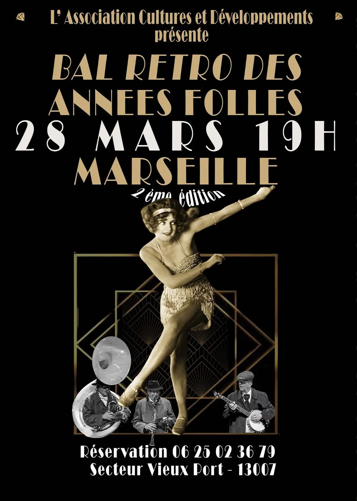 Soirée immersive années folles 1920 Gatsby