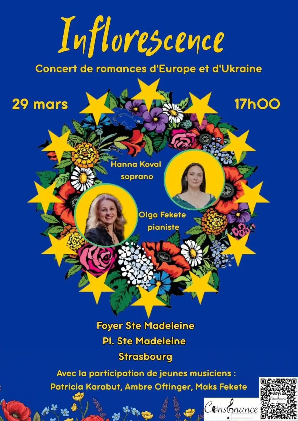 Inflorescence - concert de romances d'Europe et d'Ukraine