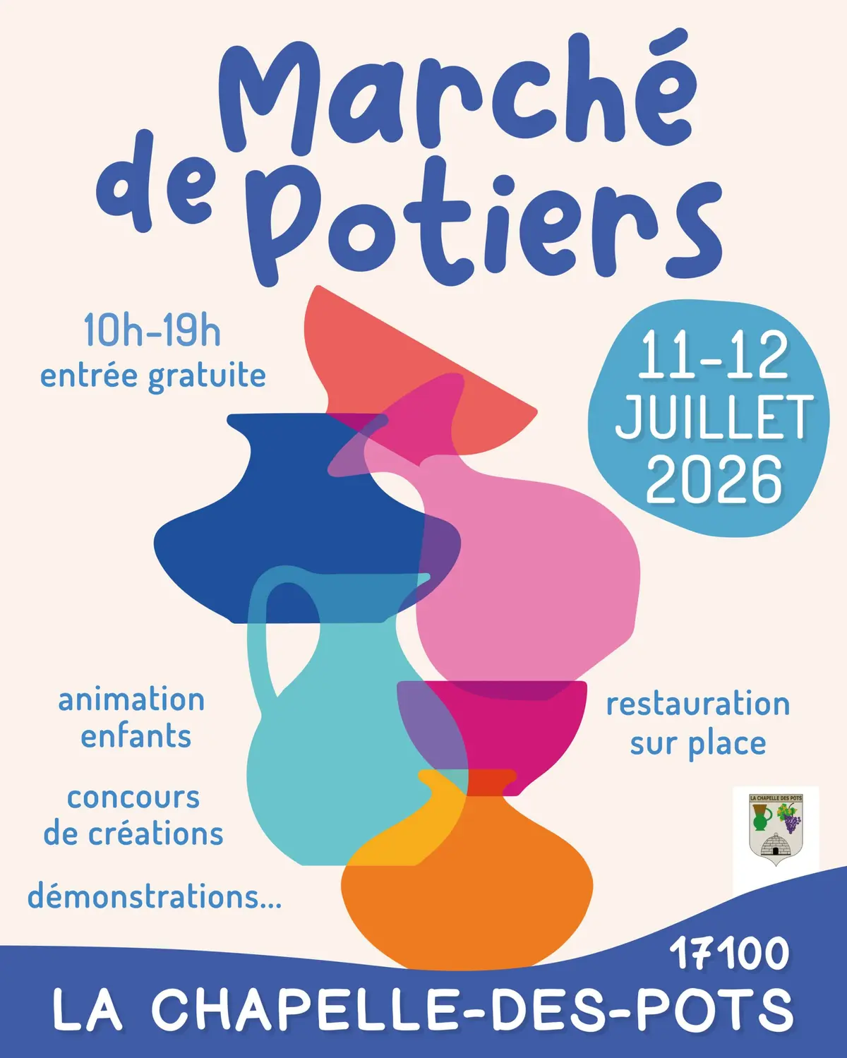 Marché de Potiers de La Chapelle-des-Pots