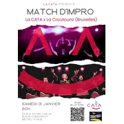 Match d'impro La Cata x La Croutonz (Bruxelles)