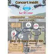 4 Harmonies de la Vallée de la Bruche en concert - 130 musiciens sur scène