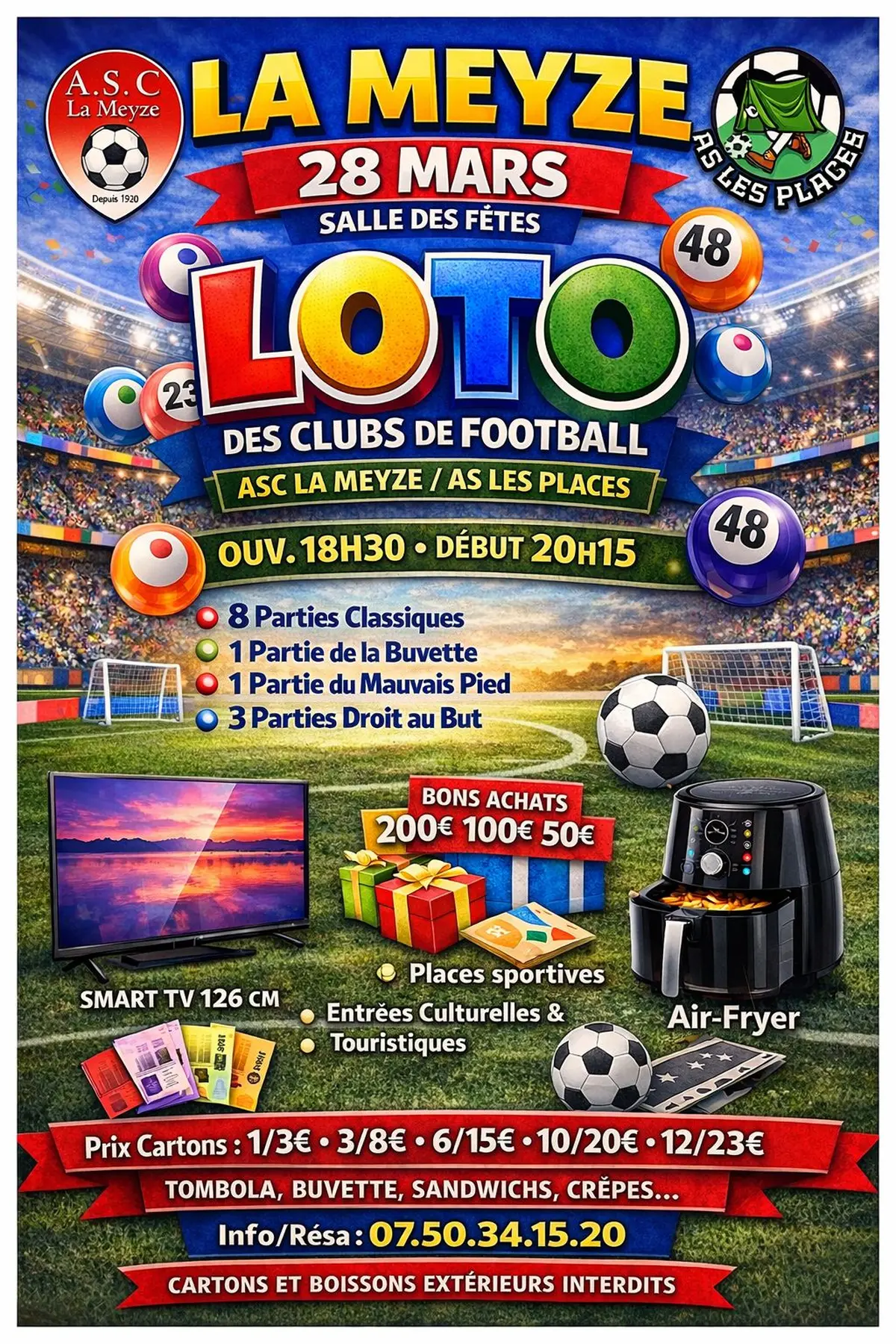 Loto ASC La Meyze/ AS Les Places 