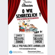 Théâtre alsacien - O Wie Schrecklich !