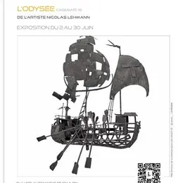 Exposition L'Odysée de Nicolas Lehmann sculptures monumentales