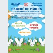 Marché de Pâques de l\'UCAS : produits locaux et créations originales