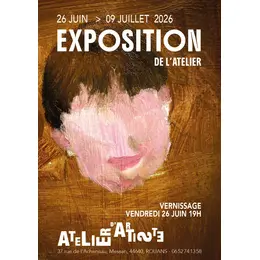 Exposition des travaux de l'Atelier d'Artiste de Rouans.